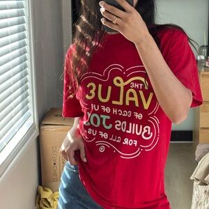 Target Red Graphic Tee - Short Sleeve